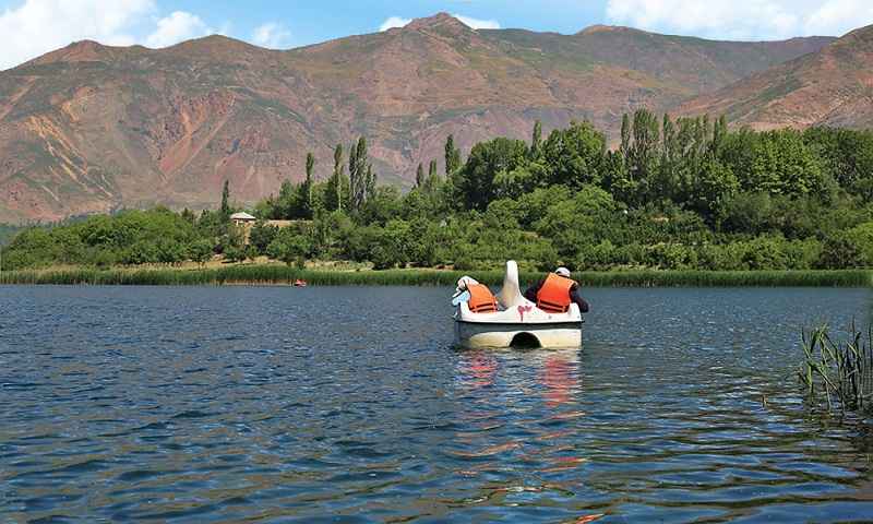 دریاچه اوان الموت شهرستان قزوین