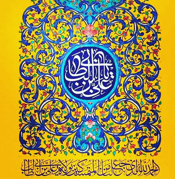 عکس حرم حضرت علی برای پروفایل