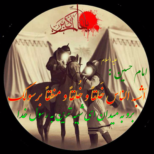 تصاویر روز هشتم محرم - حضرت علی اکبر علیه السلام