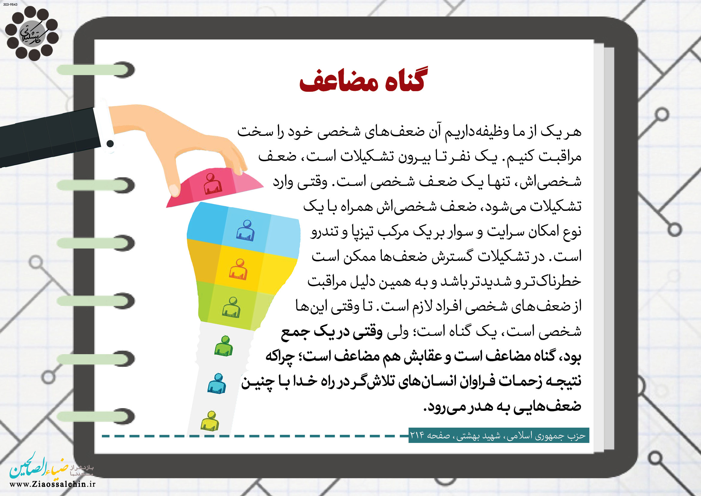 گناه مضاعف / کار تشکیلاتی ۳۰۳