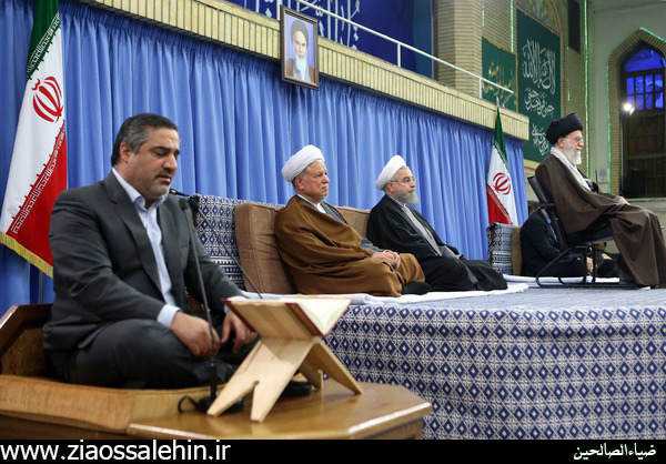 دیدار مسئولان نظام و سفرای کشورهای اسلامی با رهبر انقلاب