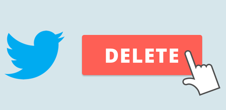 روشهای حذف حساب کاربری توییتر