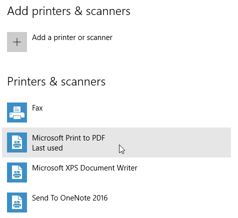 تبدیل فرمت اسناد قابل چاپ به PDF در برنامه Outlook (ویندوز 10)