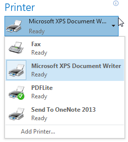 تبدیل فرمت فایل های Outlook به XPS