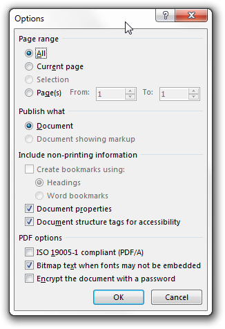 تبدیل فرمت Word به PDF