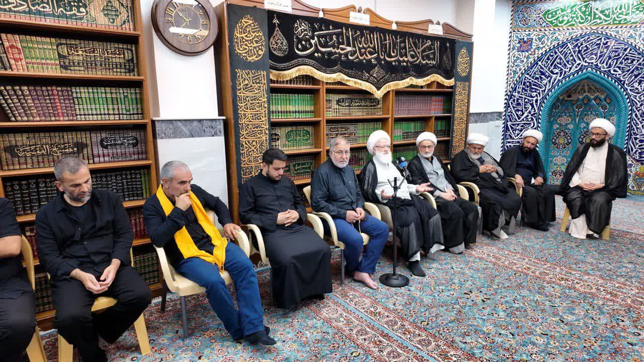 آیت‌الله یعقوبی در دیدار با جمعی از علما، ائمه جماعات، مبلغان و زائران ترکیه ای