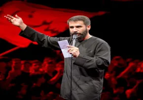 مداحی «صل علی خون خدا» با نوای حسین طاهری