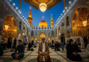 نماز زیارت امام علی در نجف (از ورود تا وداع)
