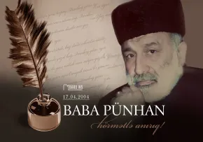 شعر «سس ائله سسله منی» از بابا پنهان - Səs elə, səslə məni