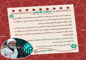 عکس نوشته | سلوک تشکیلاتی - محمدرضا عابدینی / حرکت کاروانی