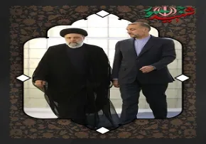 تصویر لایه باز شهید رئیسی و شهید امیرعبداللهیان