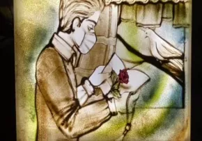 به تو از دور سلام- نقاشی روی خاک/ فاطمه عبادی