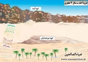 احد - کوه احد - غزوه احد - شهدای احد