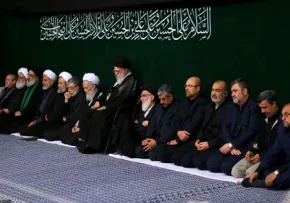 مراسم عزاداری شام غریبان حضرت اباعبدالله الحسین (علیه‌ السلام) در حسینیه امام خمینی
