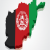 پرچم و نقشه افغانستان(گنجینه تصاویر ضیاءالصالحین)