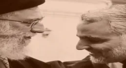 استوری حاج قاسم و خاطره شعر اصلی ما در میدان جهاد است