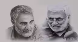 شهید سپهبد قاسم سلیمانی و ابومهدی المهندس