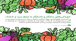 خوراکی های سازگار و ناسازگار ویژه سوداوی مزاج ها