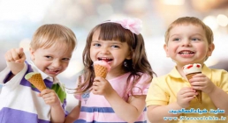بستنی برای کودکان
