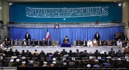 دیدار شرکت کنندگان درمسابقات بین المللی قرآن با رهبر انقلاب دیدارهای رهبر انقلاب