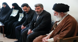 دیدار خانوده دو شهدای نیروی انتظامی دیدارهای رهبر انقلاب