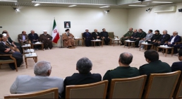 رهبر انقلاب در دیدار دست اندرکاران کنگره شهدای کرمان دیدارهای رهبری