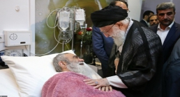 عیادت رهبر انقلاب عیادت رهبر انقلاب از آیت الله مظاهری