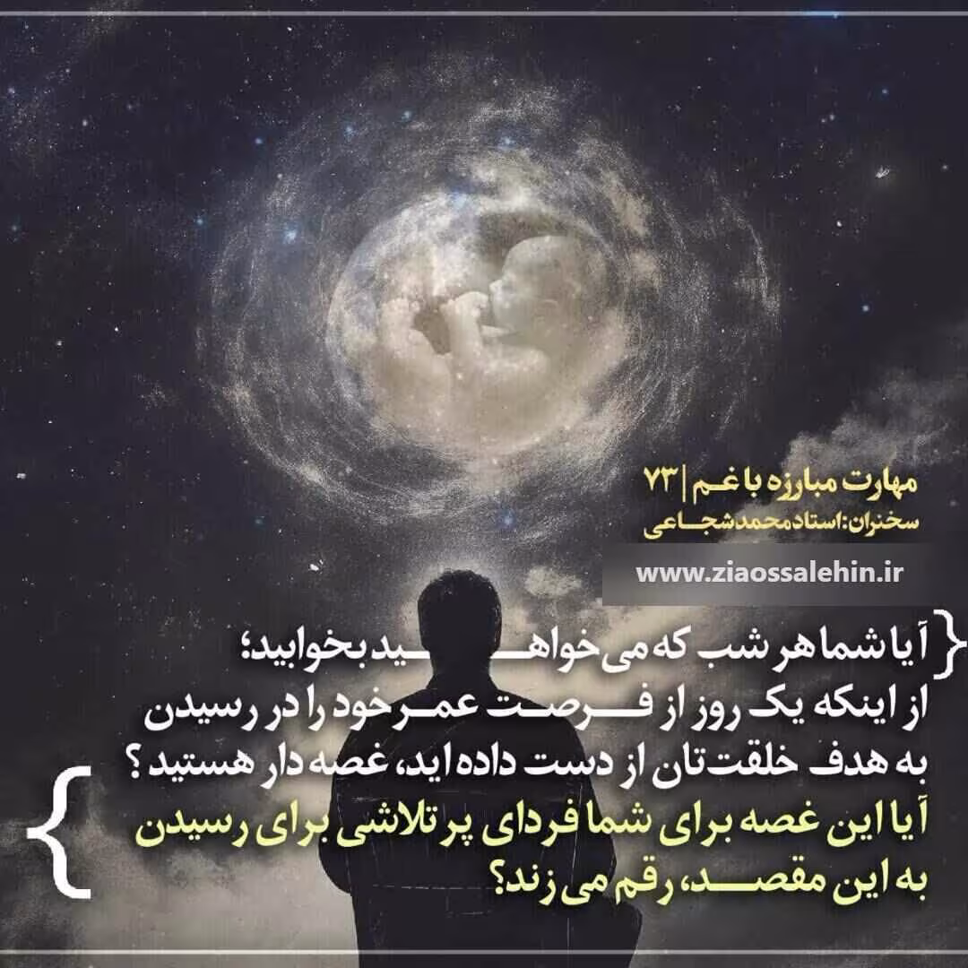 کارگاه مهارت مبارزه با غم (جلسه ۷۳) - استاد شجاعی - بهره مندی از فرصت ها زندگی