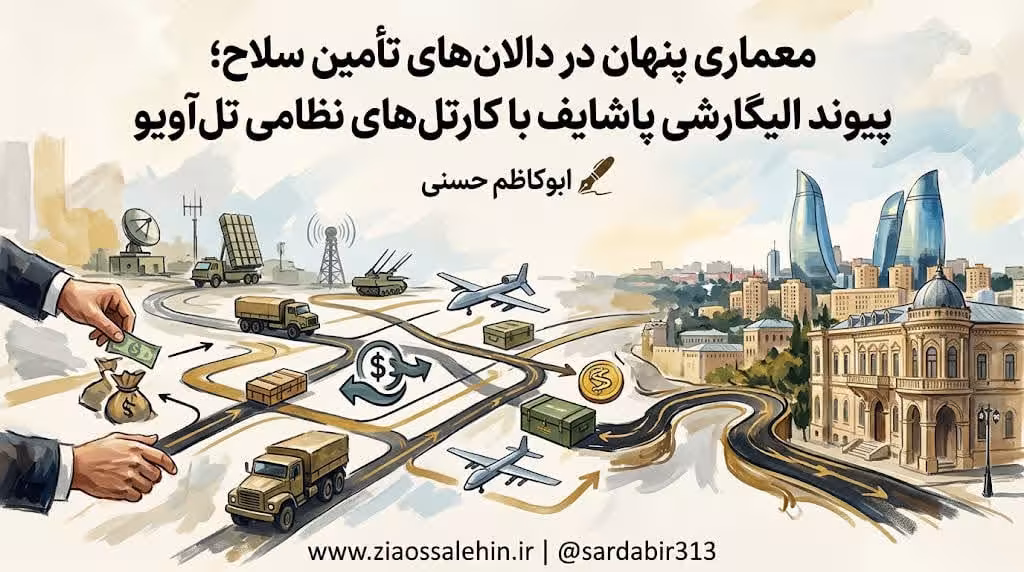 تحلیل پیوند الیگارشی پاشایف با کارتل‌های نظامی اسرائیل در خریدهای تسلیحاتی جمهوری آذربایجان