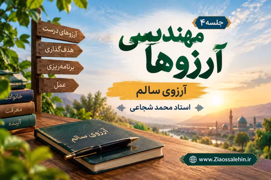 مهندسی آرزوها (جلسه ۴) - استاد محمد شجاعی - آرزوی سالم