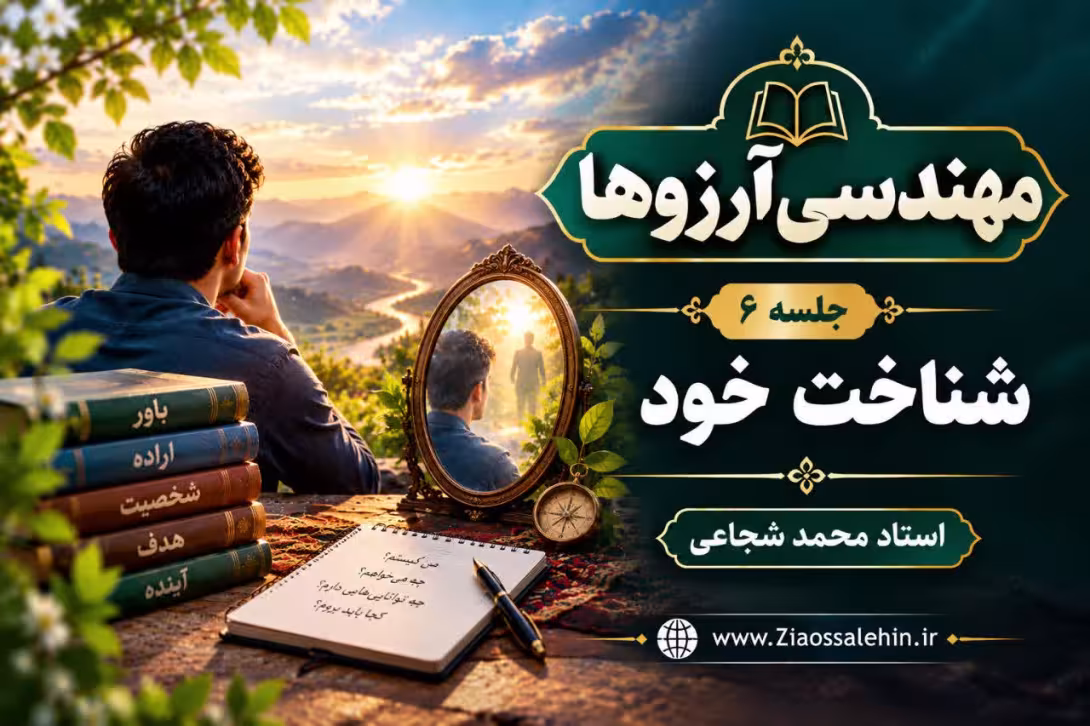 مهندسی آرزوها (جلسه ۶) _ استاد محمد شجاعی _ شناخت خود