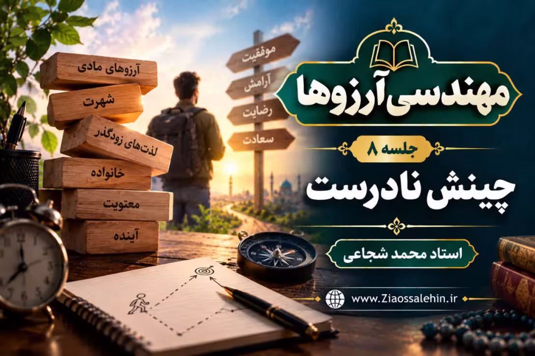 مهندسی آرزوها (جلسه ۸) _ استاد محمد شجاعی _ چینش نادرست