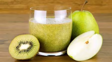 اسموتی گلابی و کیوی