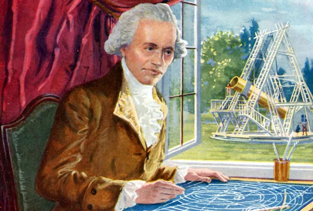 ویلیام هرشِل,william herschel,كشف ماهیت كهكشانِ راه شیری,ستاره شناس انگلیسی,گنجینه تصاویر ضیاءالصالحین