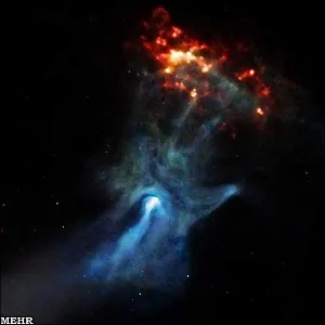 آیا این عکس گرفته شده در فضا، نشانه ظهور است؟